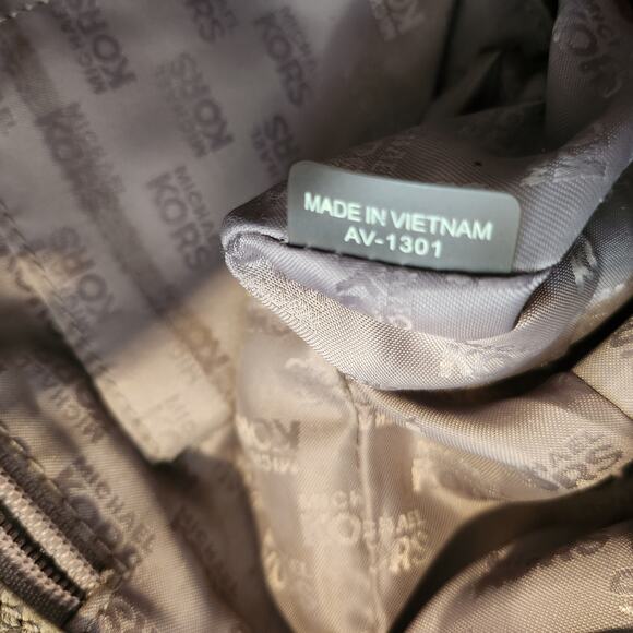 michael kors hamilton satchel gray - Picture 10 of 15